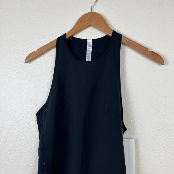 Lululemon Athletic Lightweight Stretch Run Tank Airflow Black NWT Women’s Sz 2 - Picture 3 of 9